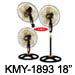 KMY-1091 10” Ventilador Tres En Uno