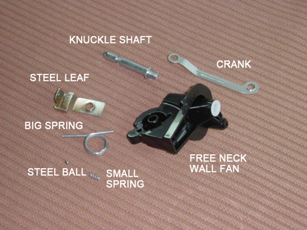 FP-22 FREE NECK - STAND, DESK Or WALL FAN